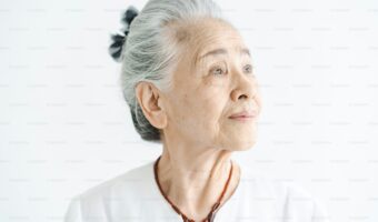 Photo Credit: Unsplash.com A photograph of an elderly Asian woman.